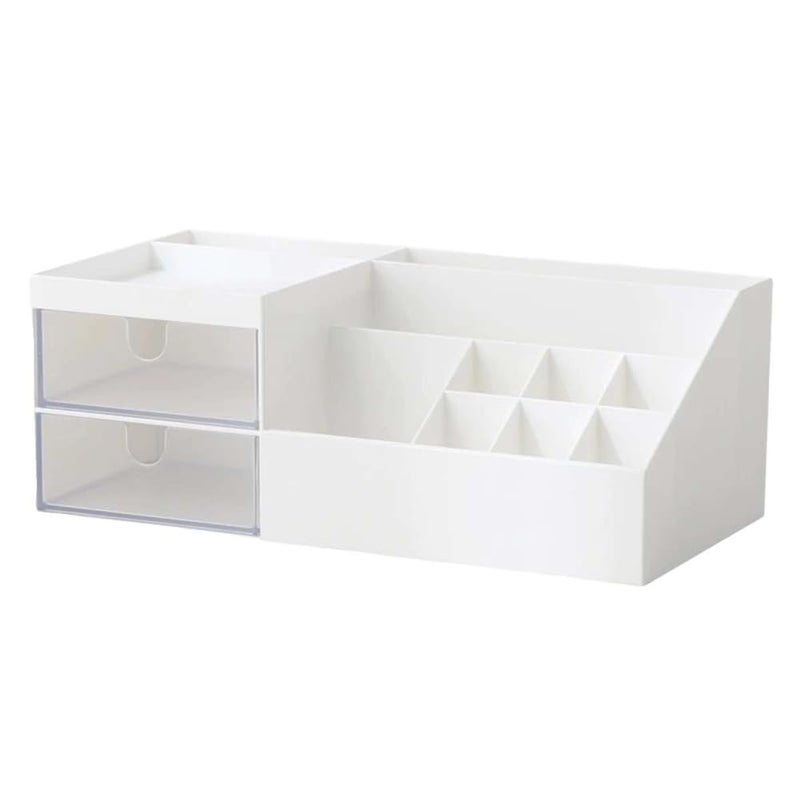 Granvela Multi-Functional Desk Organizer | Bedside Storage Box with Drawers for Home, Office, and School | Makeup Display and Storage Box- Size: Small (9.5 x 4.7 x 3.5 inches) - Image 1